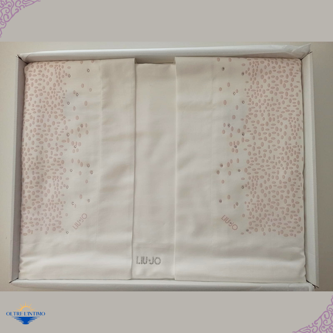 Liu Jo- Completo Lenzuola, Rugiada Rosa Lenzuola - Oltre L' intimo
