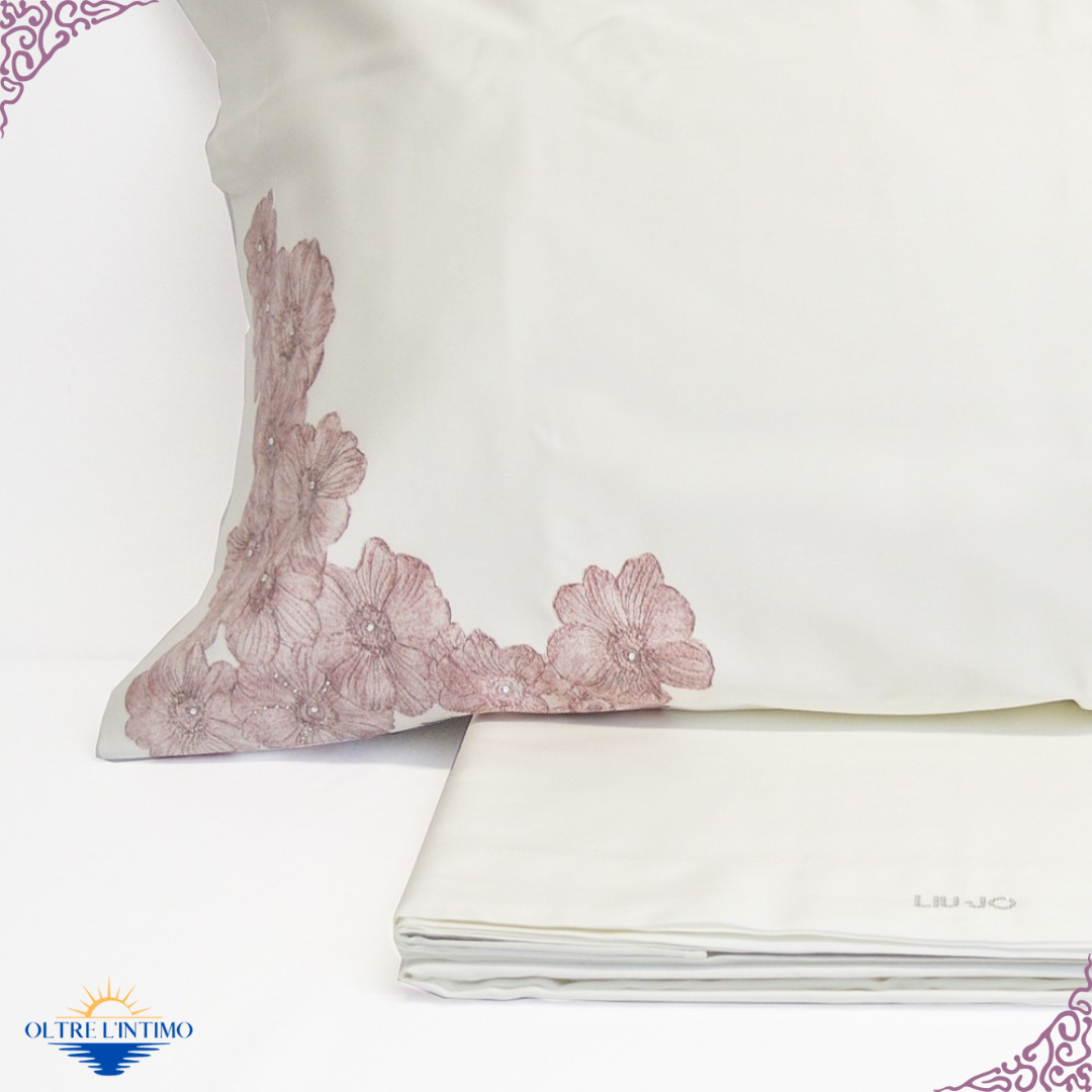 Liu Jo- Completo Lenzuola, Cassiopea Rosa Lenzuola - Oltre L' intimo