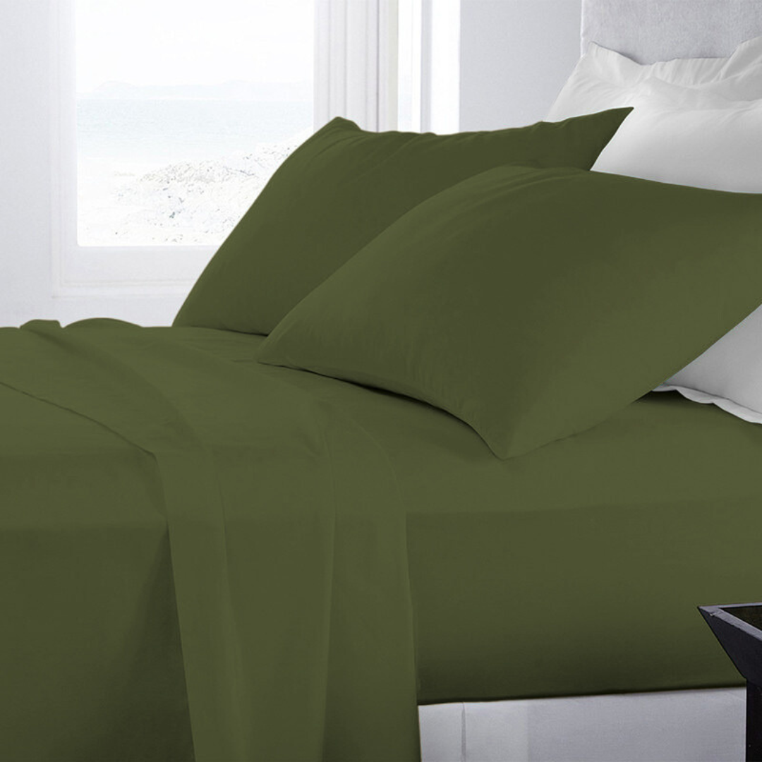 Oltre L'Intimo - Completo Lenzuola Tinta Unita Grigio Chiaro / Singole Lenzuola - Oltre L' intimo