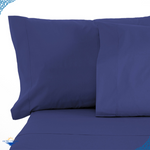 Oltre L'Intimo - Completo Lenzuola Tinta Unita Blu / Singole Lenzuola - Oltre L' intimo