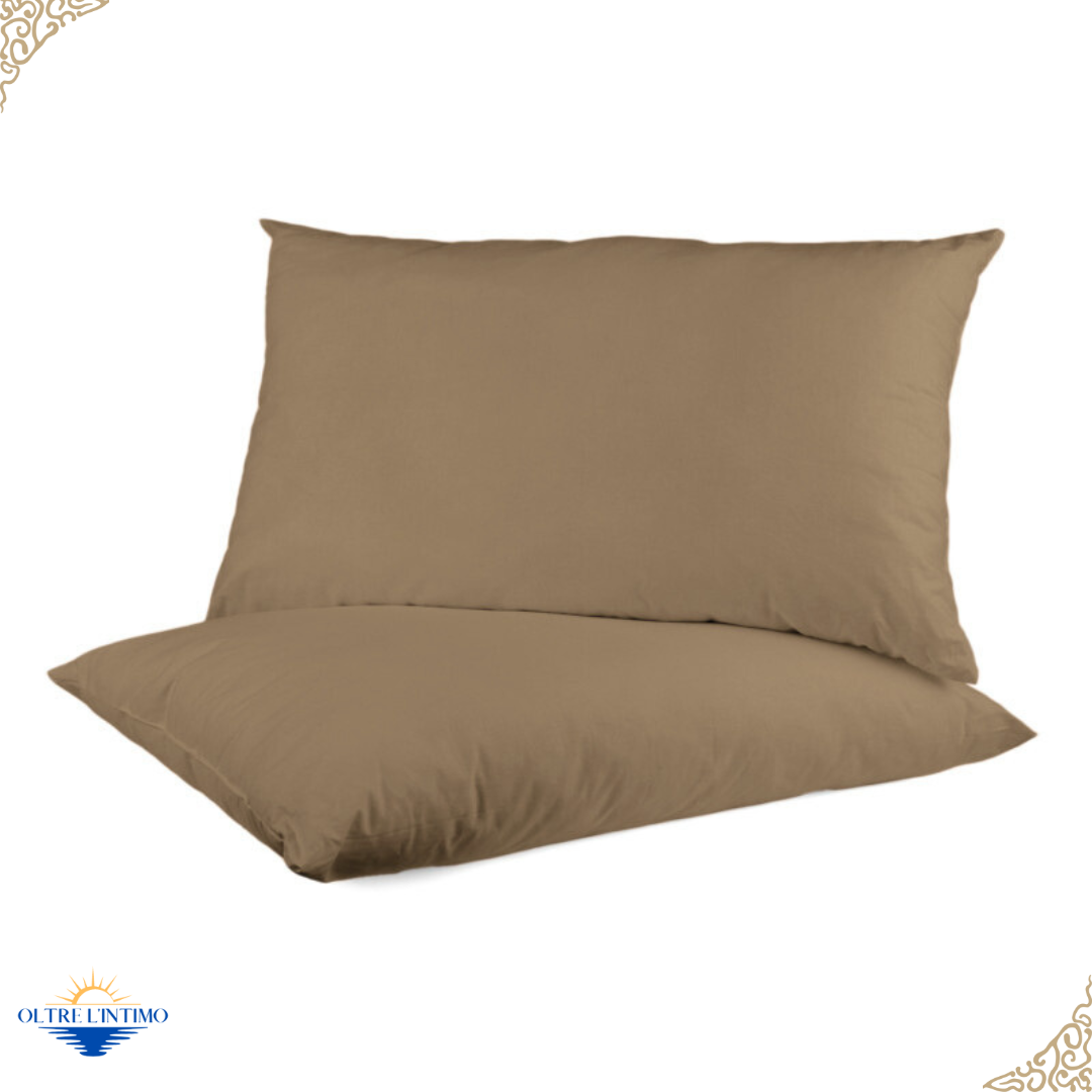Oltre L'Intimo - Coppia Federe Tinta Unita Corda Federe - Oltre L' intimo