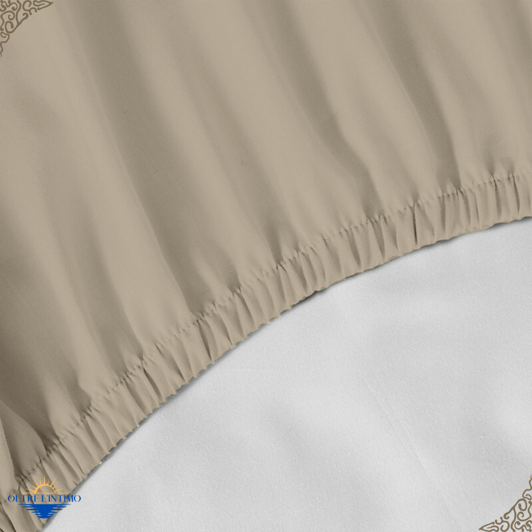 Oltre L'Intimo - Lenzuolo Sotto con Angoli Sabbia / Singole Lenzuola sotto - Oltre L' intimo