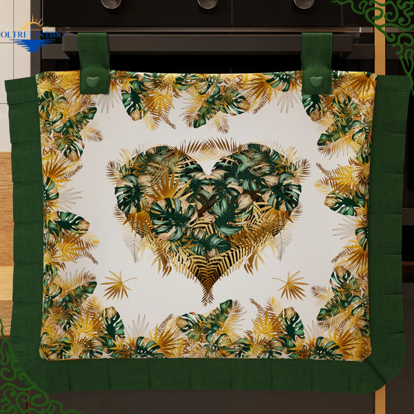 PETTI - Copriforno per cucina in stampa digitale, Tropical -04 Default Title Copriforno - Oltre L' intimo