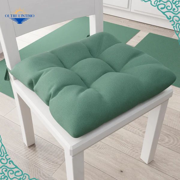 PETTI - Cuscini per sedie, Copri sedia, Tinta Unita Verde smeraldo Coprisedia - Oltre L' intimo