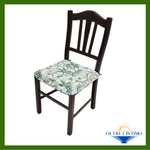 Maratex - Copri sedia con laccetti e riccio Art. Primavera conf. 6 pz Bambù Verde Coprisedia - Oltre L' intimo