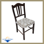 Maratex - Copri sedia con laccetti e riccio Art. Primavera conf. 6 pz Cuore Coprisedia - Oltre L' intimo