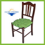 Maratex - Cuscino trapuntato con riccio tinta unita