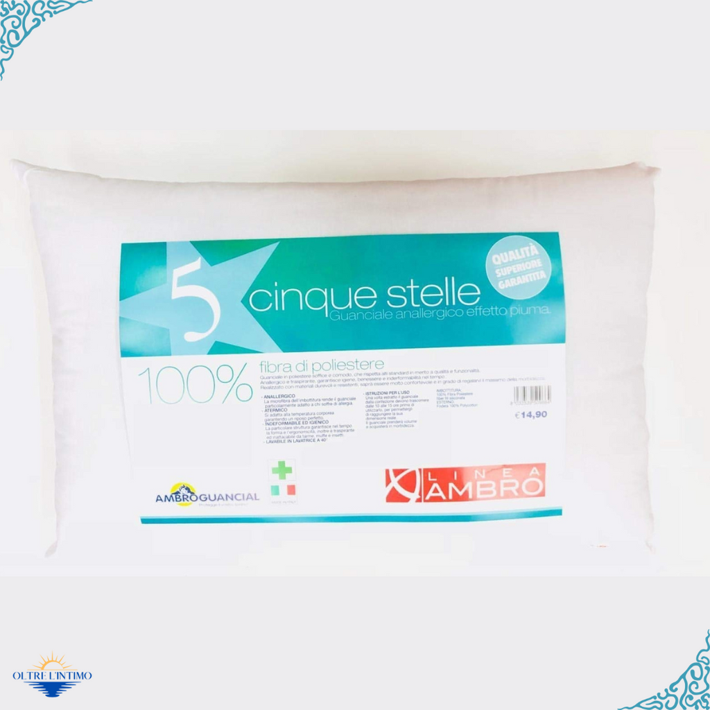 Linea Ambro - Guanciale anallergico, Cinque Stelle Default Title Guanciale - Oltre L' intimo