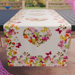 PETTI- Runner tavola cucina in stampa digitale, Farfalle Default Title Runner - Oltre L' intimo