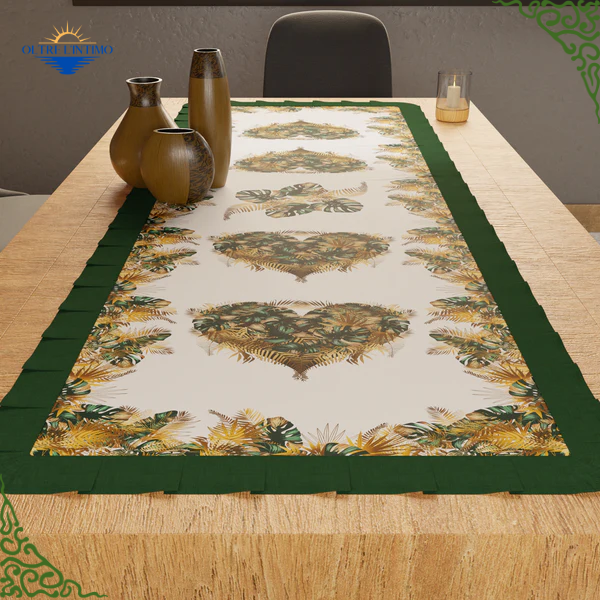 PETTI- Runner tavola cucina in stampa digitale, Tropical -04 Default Title Runner - Oltre L' intimo