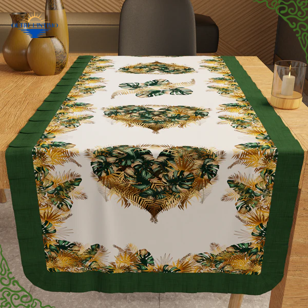 PETTI- Runner tavola cucina in stampa digitale, Tropical -04 Default Title Runner - Oltre L' intimo