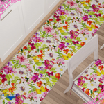 PETTI- Tappeto cucina antiscivolo antimacchia in stampa digitale, Farfalle 52x80 cm Tappeto Cucina - Oltre L' intimo