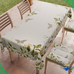 PETTI - Tovaglia da tavola antimacchia in stampa digitale, Floral X6 (mis. 140X180 cm); Tovaglia - Oltre L' intimo