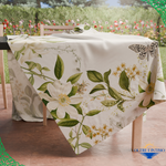 PETTI - Tovaglia da tavola antimacchia in stampa digitale, Floral X12 (mis. 140X240 cm); Tovaglia - Oltre L' intimo