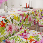 PETTI - Tovaglia da tavola antimacchia in stampa digitale, Farfalle X12 (mis. 140X240 cm) Tovaglia - Oltre L' intimo