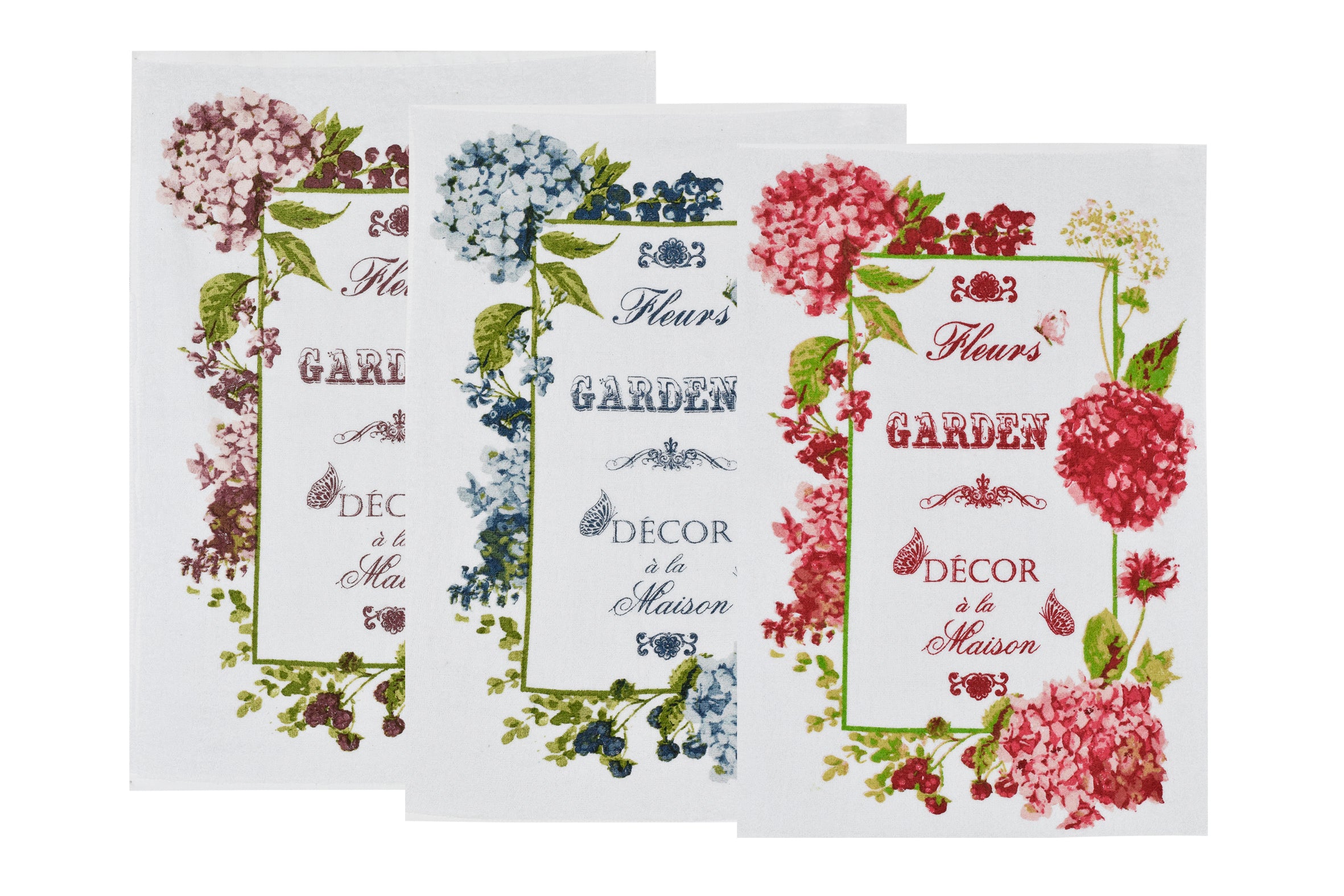 Preziosa - Set 3/6 Pz. Strofinacci di Spugna, Macedonia x3 pz. / GARDEN Strofinacci da cucina - Oltre L' intimo